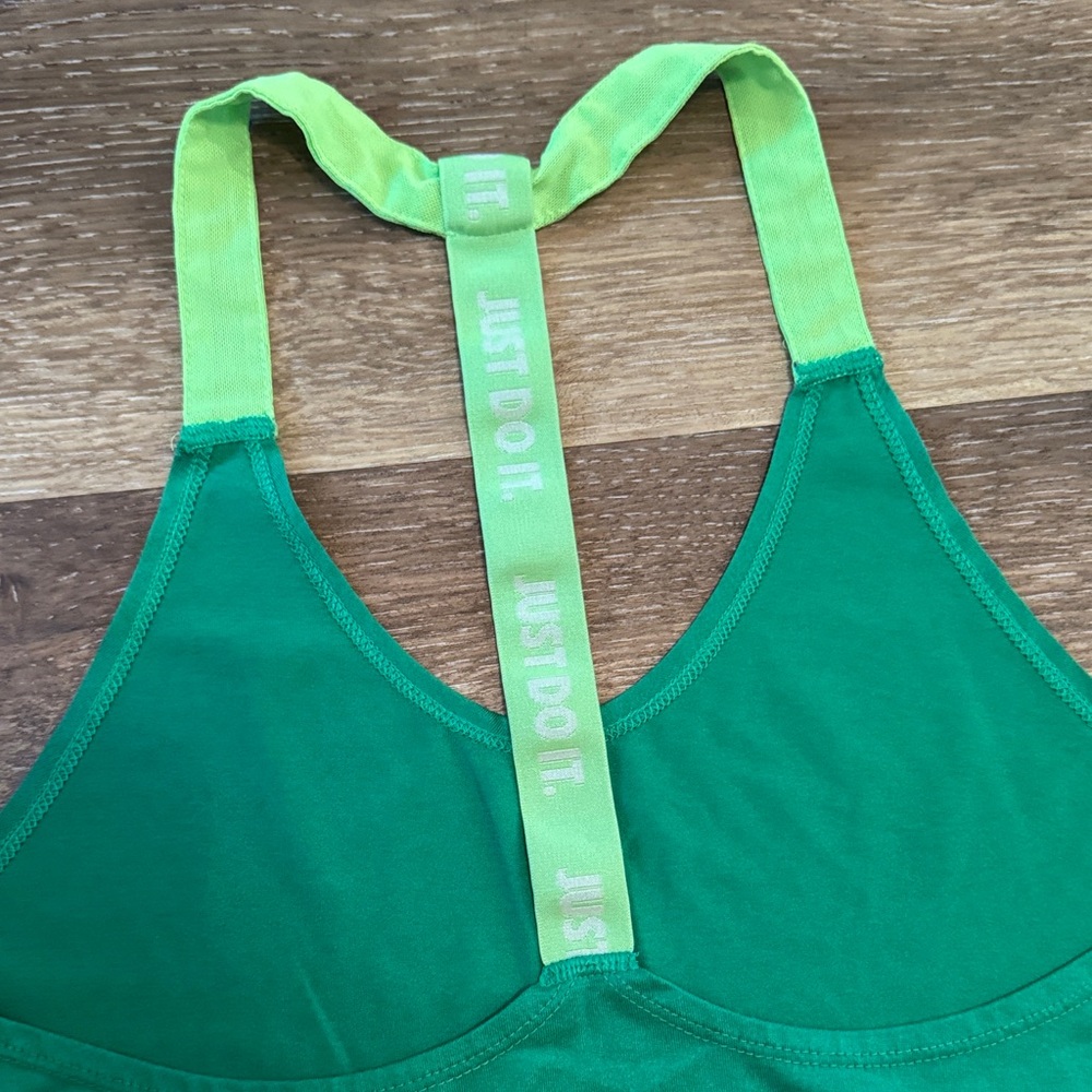 Nike Women's Vibrant Green Tank Top - Picture 4 of 5